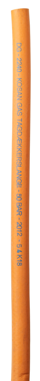 Gasslange højtryk 6,3mm